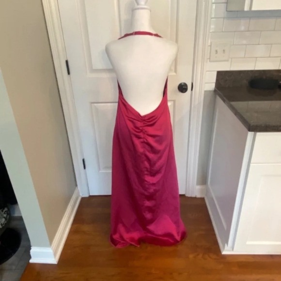 New! Free People dance til dawn Halter Maxi Dress nwot pink nwot 27079 - Picture 11 of 16